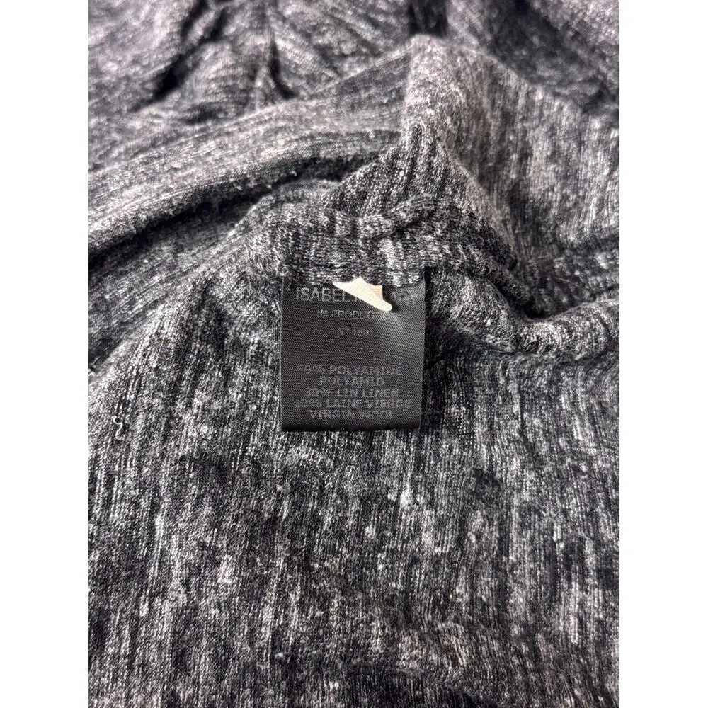 Isabel Marant Charcoal Long Sleeve Dress - Picture 8 of 8